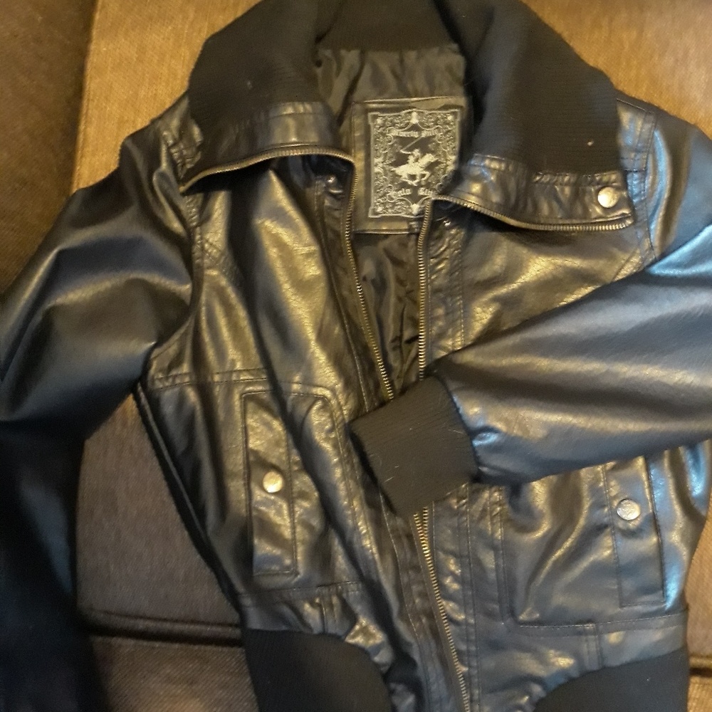 Leather jacket